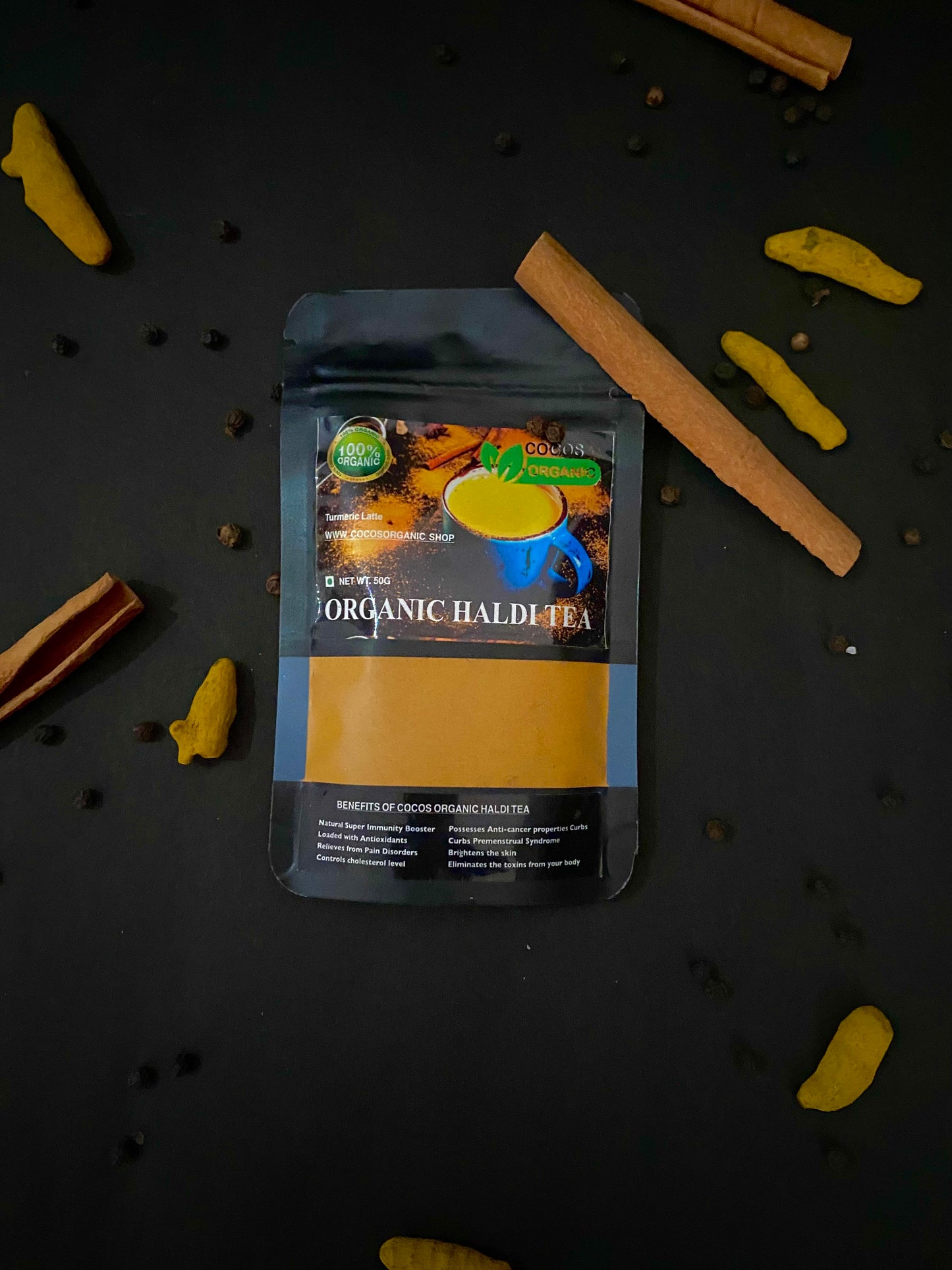 COCOS ORGANIC HALDI TEA