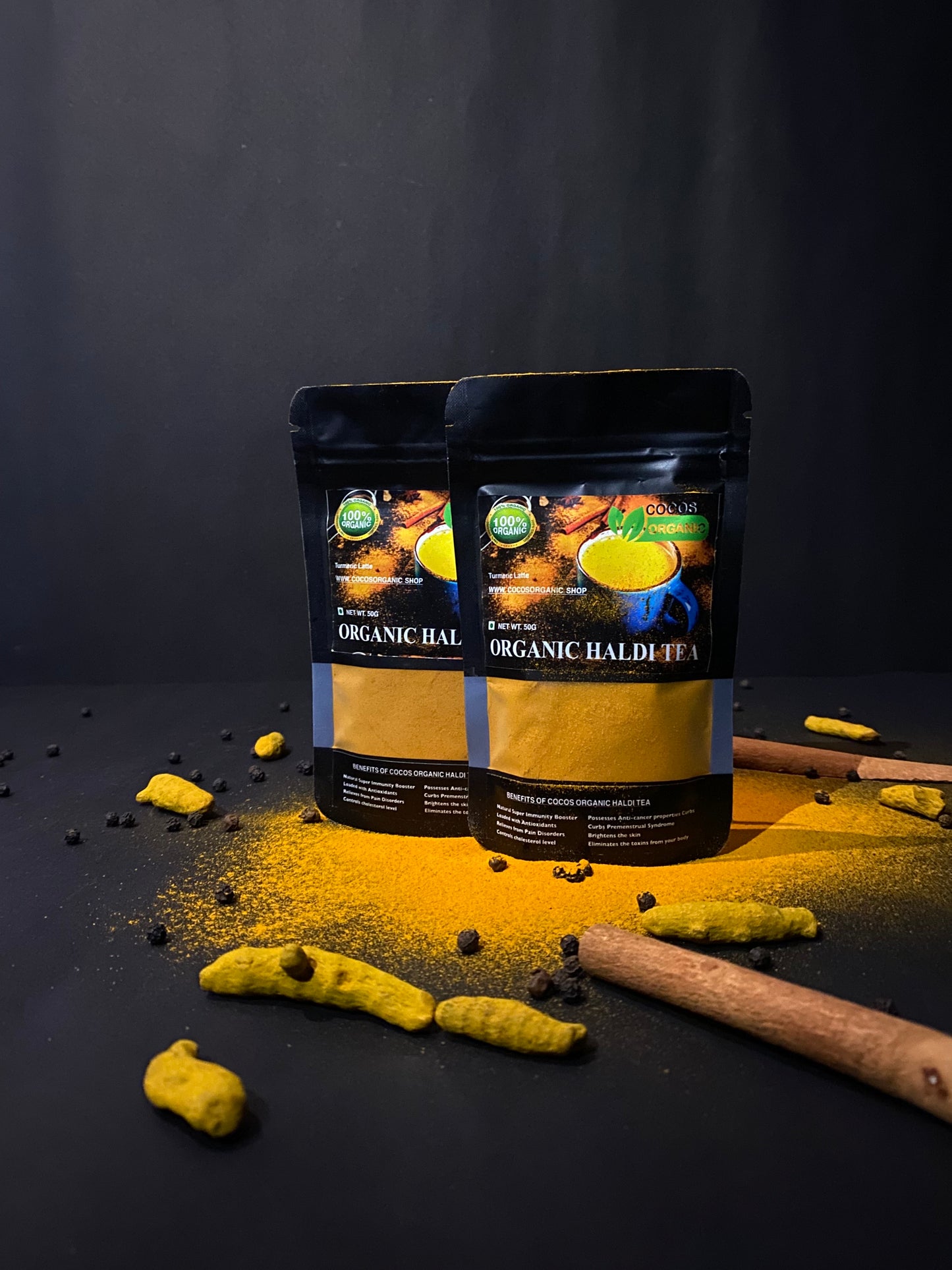 COCOS ORGANIC HALDI TEA