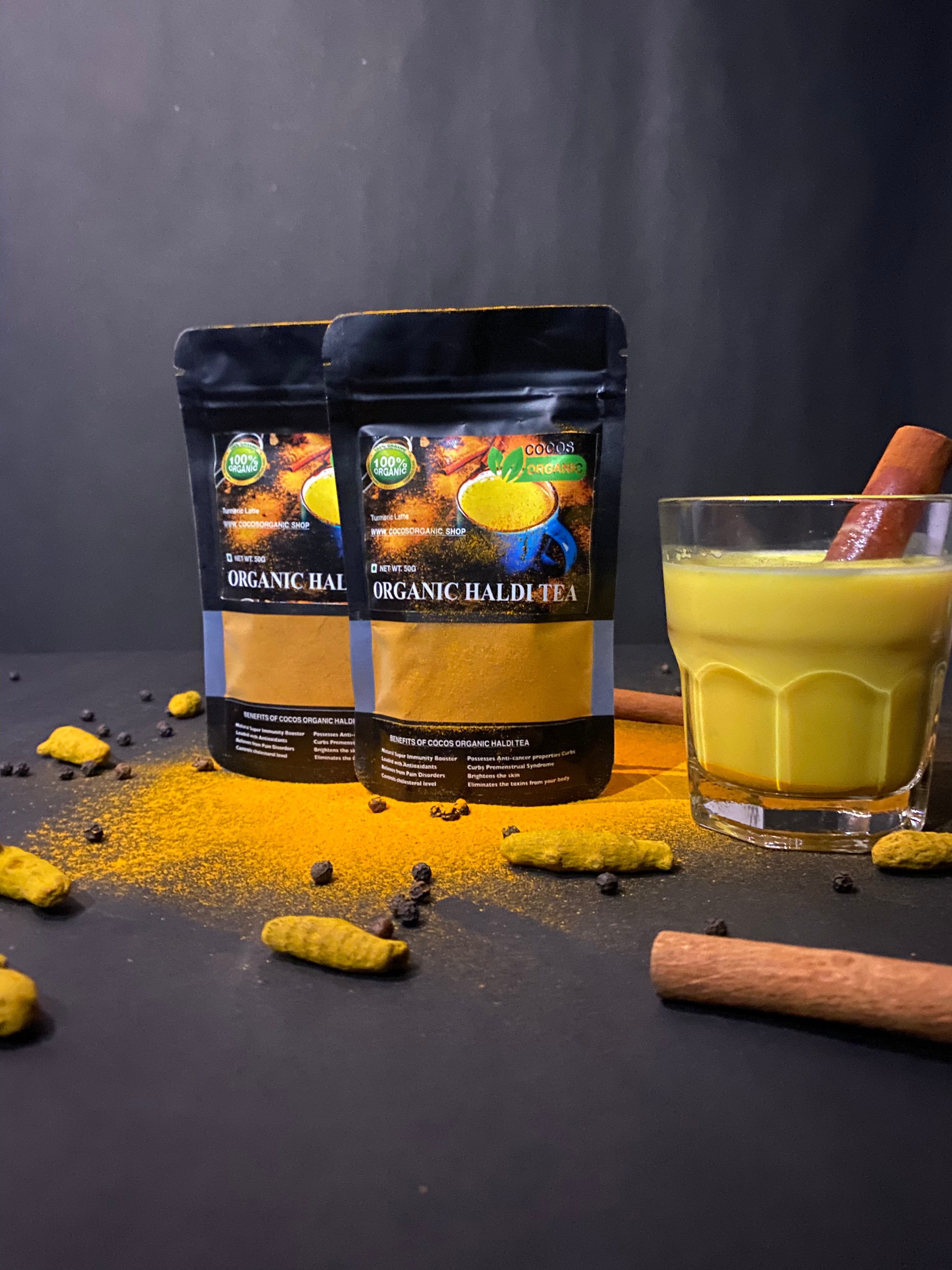 COCOS ORGANIC HALDI TEA